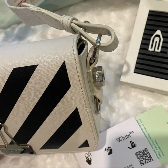 Off-White Binder Mini Flap Crossbody Bag - Picture 5 of 12